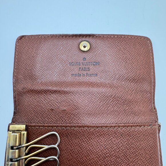 Louis Vuitton Six-Key Multicles Holder Signature Monogram Canvas Brown One Size - Picture 8 of 14
